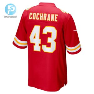 Jack Cochrane Kansas City Chiefs Game Player Jersey Red stylepulseusa 1 2