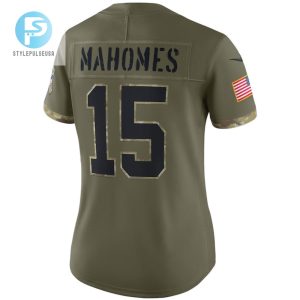 Patrick Mahomes Kansas City Chiefs Womens 2022 Salute To Service Limited Jersey Olive stylepulseusa 1 2