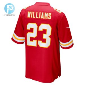 Joshua Williams Kansas City Chiefs Game Player Jersey Red stylepulseusa 1 2