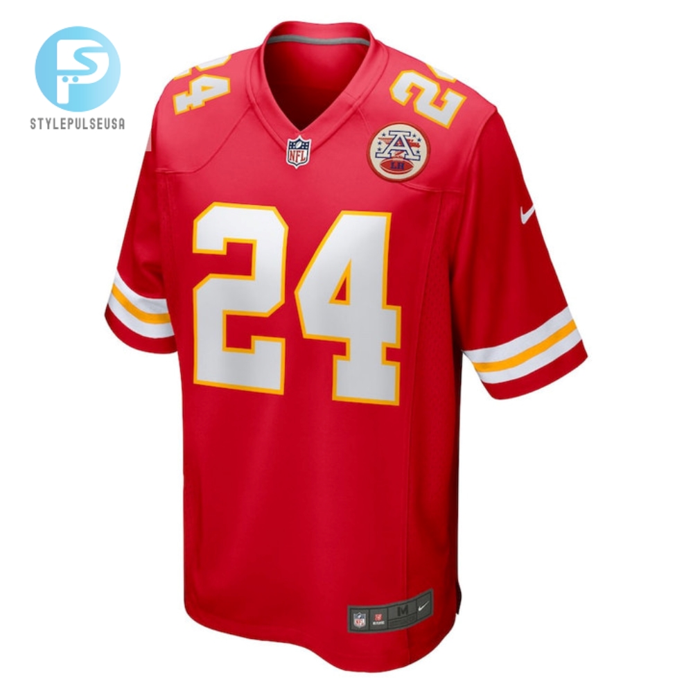 Skyy Moore Kansas City Chiefs Game Player Jersey  Red 
