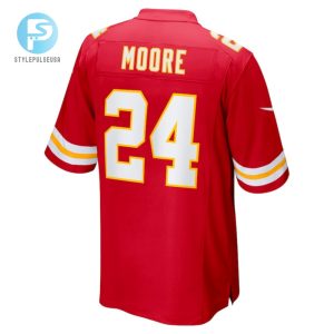 Skyy Moore Kansas City Chiefs Game Player Jersey Red stylepulseusa 1 2