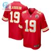 Chris Oladokun Kansas City Chiefs Game Player Jersey Red stylepulseusa 1