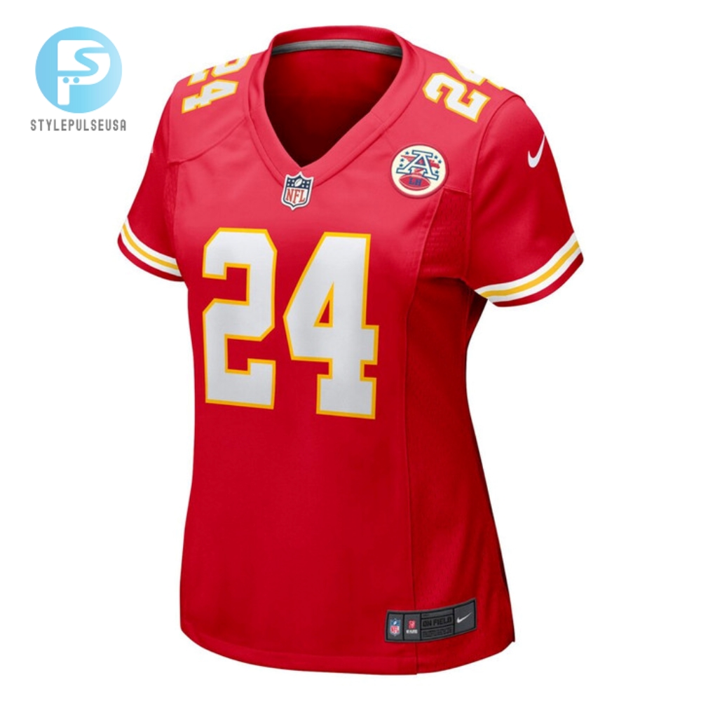 Skyy Moore Kansas City Chiefs Womens Game Player Jersey  Red 