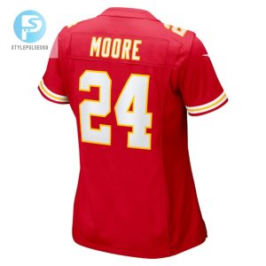 Skyy Moore Kansas City Chiefs Womens Game Player Jersey Red stylepulseusa 1 2