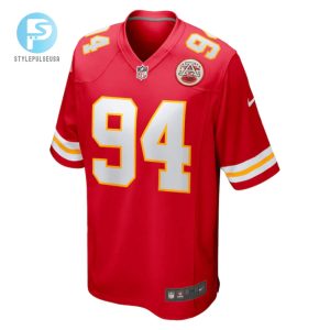 Malik Herring Kansas City Chiefs Team Game Player Jersey Red stylepulseusa 1 1