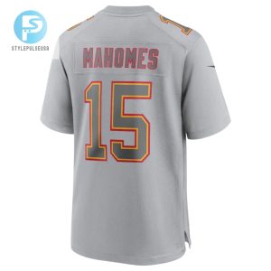 Patrick Mahomes 15 Kansas City Chiefs Atmosphere Fashion Game Jersey Gray stylepulseusa 1 1