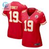 Kadarius Toney 19 Kansas City Chiefs Womens Game Player Jersey Red stylepulseusa 1