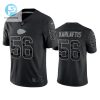 George Karlaftis 56 Kansas City Chiefs Black Reflective Limited Jersey Men stylepulseusa 1