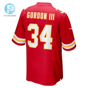 Melvin Gordon Iii 34 Kansas City Chiefs Home Game Player Jersey Red stylepulseusa 1 2