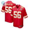 George Karlaftis Kansas City Chiefs 2022 Nfl Draft First Round Pick Player Game Jersey Red stylepulseusa 1