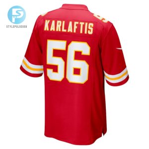 George Karlaftis Kansas City Chiefs 2022 Nfl Draft First Round Pick Player Game Jersey Red stylepulseusa 1 2