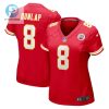 Carlos Dunlap 8 Kansas City Chiefs Womens Home Game Player Jersey Red stylepulseusa 1