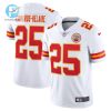 Clyde Edwardshelaire 25 Kansas City Chiefs Vapor Limited Jersey White stylepulseusa 1