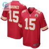 Patrick Mahomes 15 Kansas City Chiefs Game Jersey Red stylepulseusa 1