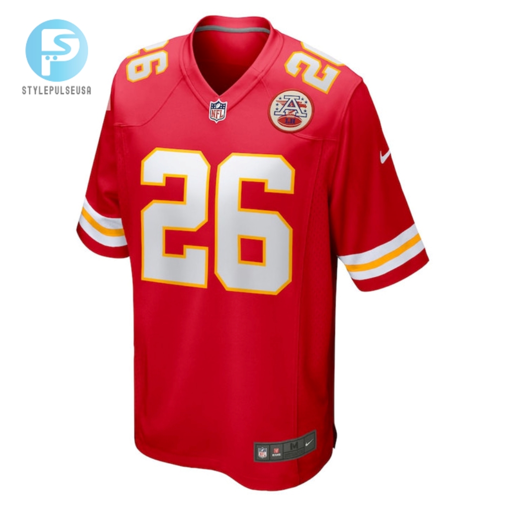 Leveon Bell 26 Kansas City Chiefs Game Player Jersey  Red 