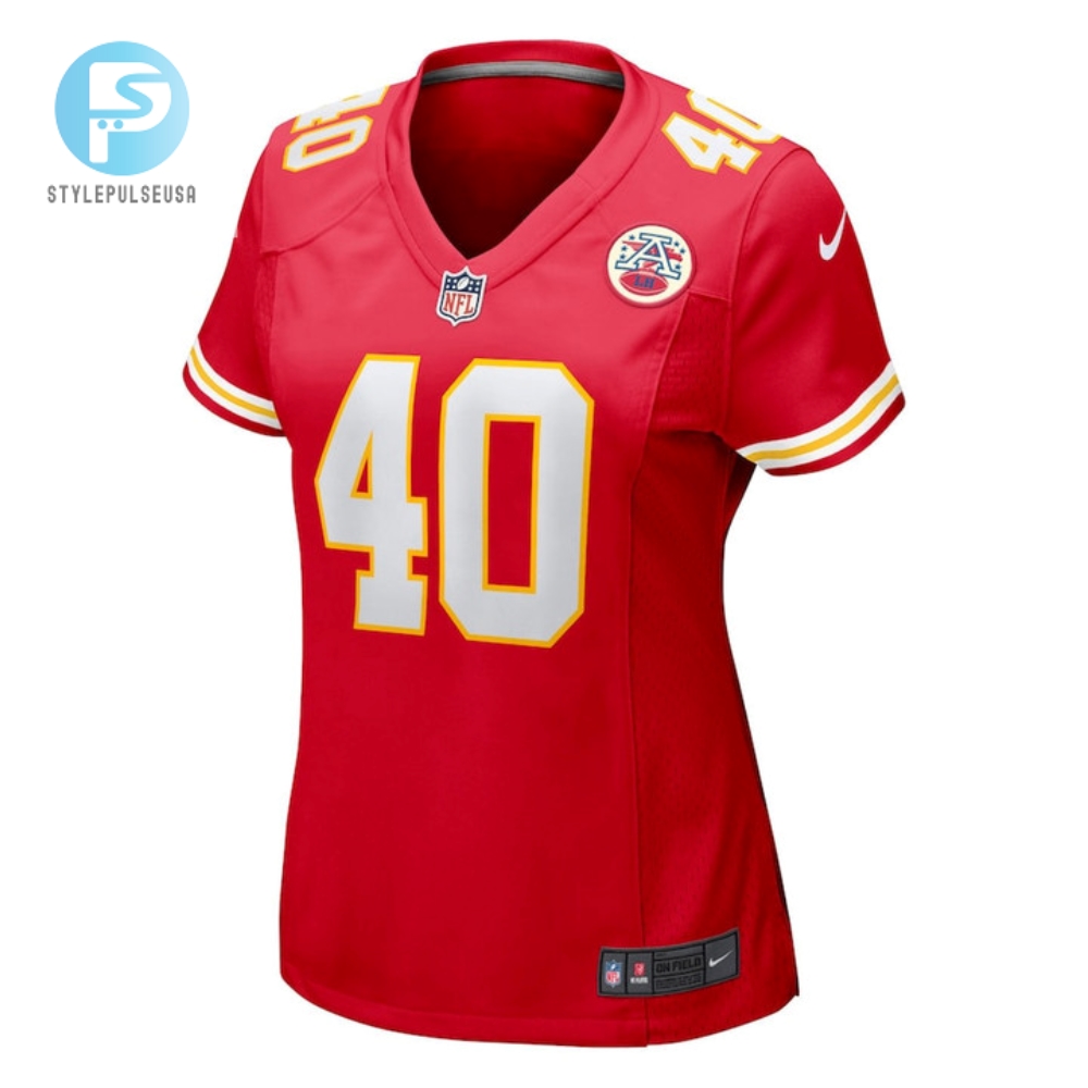 Kendall Blanton Kansas City Chiefs Womens Home Game Player Jersey  Red 