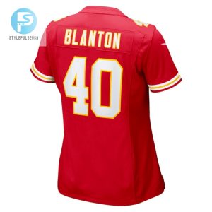 Kendall Blanton Kansas City Chiefs Womens Home Game Player Jersey Red stylepulseusa 1 2