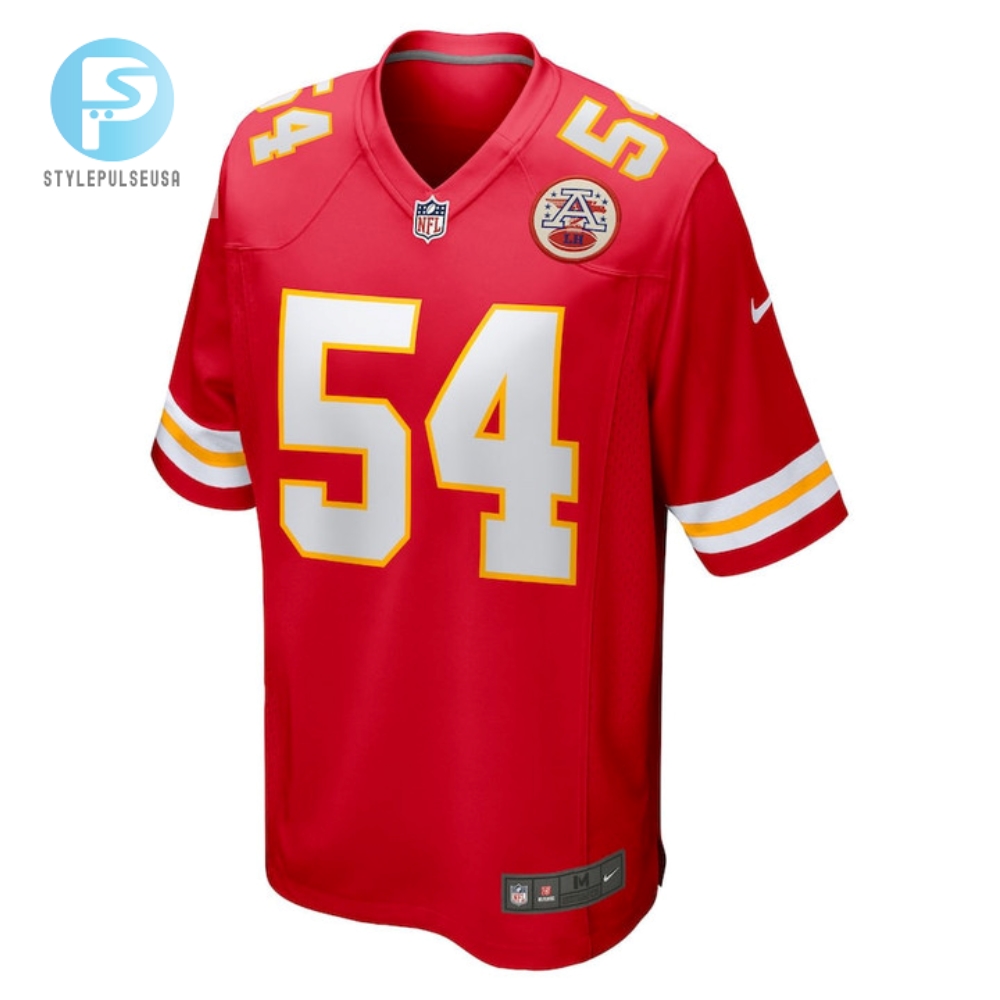 Leo Chenal 54 Kansas City Chiefs Game Player Jersey  Red 