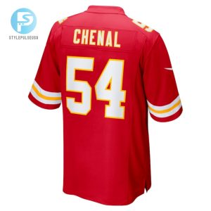 Leo Chenal 54 Kansas City Chiefs Game Player Jersey Red stylepulseusa 1 2