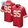 Chris Jones 95 Kansas City Chiefs Game Jersey Red stylepulseusa 1