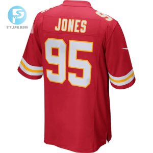 Chris Jones 95 Kansas City Chiefs Game Jersey Red stylepulseusa 1 2