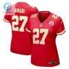 Ugo Amadi 27 Kansas City Chiefs Womens Home Game Player Jersey Red stylepulseusa 1