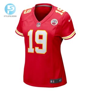 Kadarius Toney 19 Kansas City Chiefs Womens Game Player Jersey Red stylepulseusa 1 4