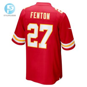 Rashad Fenton 27 Kansas City Chiefs Game Jersey Red stylepulseusa 1 2