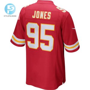 Chris Jones 95 Kansas City Chiefs Player Game Jersey Red stylepulseusa 1 2