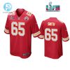 Trey Smith 65 Kansas City Chiefs Super Bowl Lvii Red Men Game Jersey stylepulseusa 1