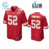 Creed Humphrey 52 Kansas City Chiefs Super Bowl Lvii Red Men Game Jersey stylepulseusa 1