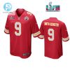 Juju Smith Schuster 9 Kansas City Chiefs Super Bowl Lvii Red Men Game Jersey stylepulseusa 1