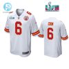 Bryan Cook 6 Kansas City Chiefs Super Bowl Lvii White Men Game Jersey stylepulseusa 1