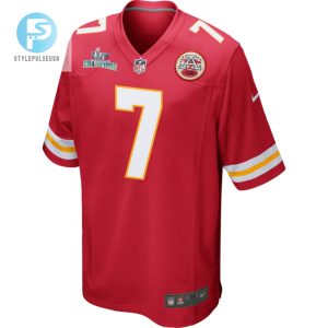 Harrison Butker 7 Kansas City Chiefs Super Bowl Lvii Champions Men Game Jersey Red stylepulseusa 1 2