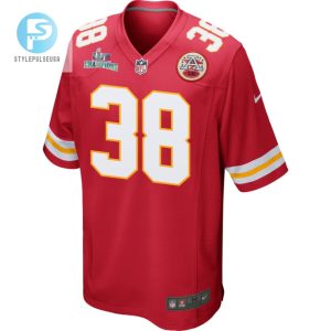 Ljarius Sneed 38 Kansas City Chiefs Super Bowl Lvii Champions Men Game Jersey Red stylepulseusa 1 2