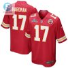 Mecole Hardman 17 Kansas City Chiefs Super Bowl Lvii Champions Men Game Jersey Red stylepulseusa 1