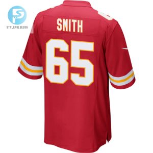 Trey Smith 65 Kansas City Chiefs Super Bowl Lvii Champions Men Game Jersey Red stylepulseusa 1 1