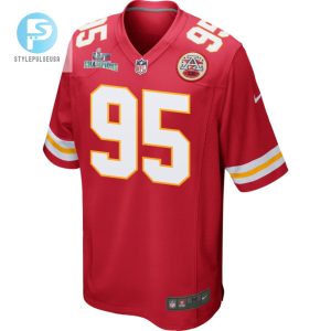 Chris Jones 95 Kansas City Chiefs Super Bowl Lvii Champions Men Game Jersey Red stylepulseusa 1 2