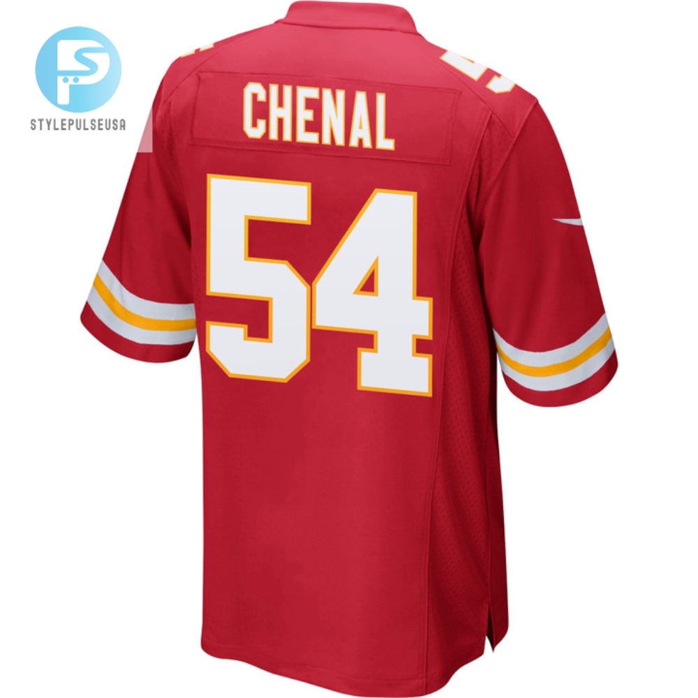 Leo Chenal 54 Kansas City Chiefs Super Bowl Lvii Champions Men Game Jersey  Red 