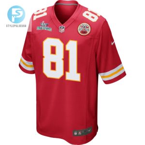 Blake Bell 81 Kansas City Chiefs Super Bowl Lvii Champions Men Game Jersey Red stylepulseusa 1 2