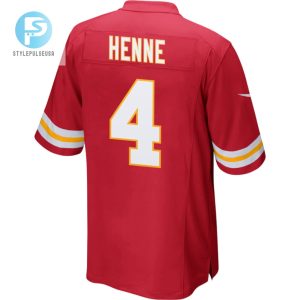 Chad Henne 4 Kansas City Chiefs Super Bowl Lvii Champions Men Game Jersey Red stylepulseusa 1 1