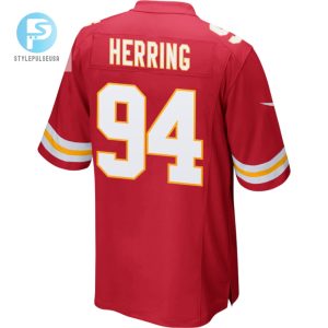 Malik Herring 94 Kansas City Chiefs Super Bowl Lvii Champions Men Game Jersey Red stylepulseusa 1 1