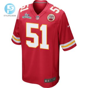 Mike Danna 51 Kansas City Chiefs Super Bowl Lvii Champions Men Game Jersey Red stylepulseusa 1 2