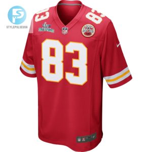 Noah Gray 83 Kansas City Chiefs Super Bowl Lvii Champions Men Game Jersey Red stylepulseusa 1 2