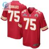 Darian Kinnard 75 Kansas City Chiefs Super Bowl Lvii Champions Men Game Jersey Red stylepulseusa 1