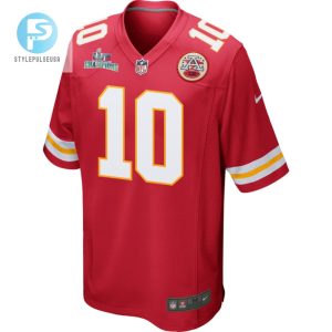 Isiah Pacheco 10 Kansas City Chiefs Super Bowl Lvii Champions Men Game Jersey Red stylepulseusa 1 2