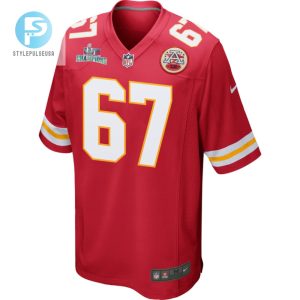 Lucas Niang 67 Kansas City Chiefs Super Bowl Lvii Champions Men Game Jersey Red stylepulseusa 1 2