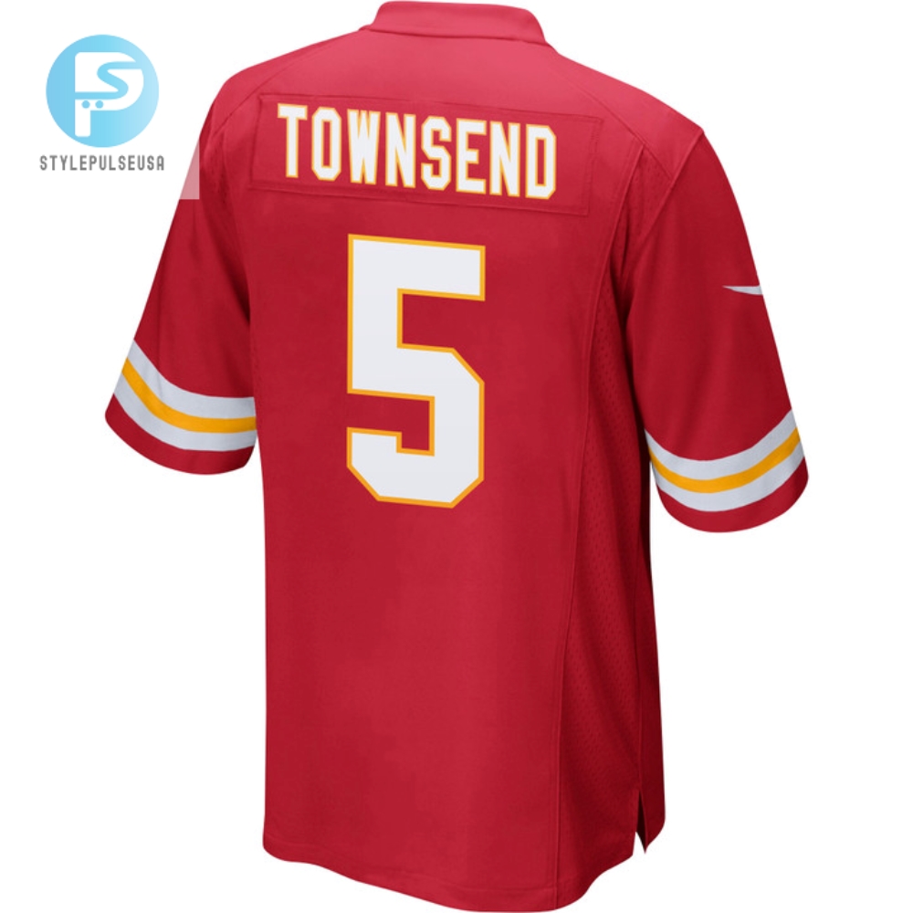 Tommy Townsend 5 Kansas City Chiefs Super Bowl Lvii Champions Men Game Jersey  Red 