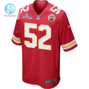 Creed Humphrey 52 Kansas City Chiefs Super Bowl Lvii Champions Men Game Jersey Red stylepulseusa 1 2