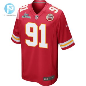 Derrick Nnadi 91 Kansas City Chiefs Super Bowl Lvii Champions Men Game Jersey Red stylepulseusa 1 2